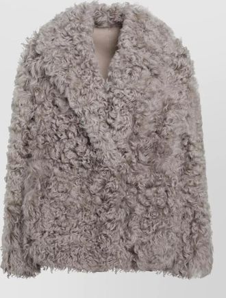 BLANCHA faux fur jacket