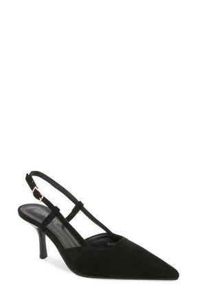 Berness Slingback Pump in Black at Nordstrom Rack, Size 8.5