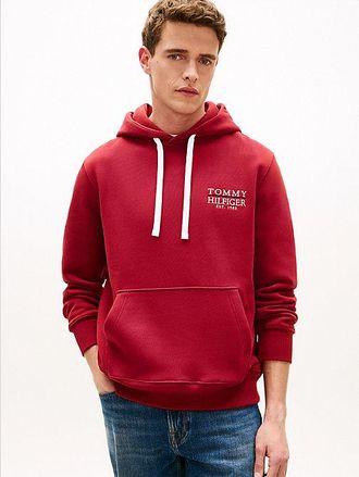 Tommy Hilfiger Heritage Logo Embroidery Drawstring Hoody