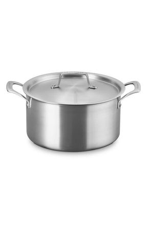 LE CREUSET Essential 6.25-Quart Stainless Steel Deep Round Stockpot at Nordstrom