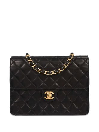 Chanel 2005 small Turnlock Half Flap shoulder bag - Black
