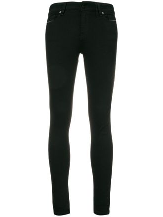 Diesel low rise skinny jeans - women - Spandex/Elastane/Polyester/Cotton - 23 - Black