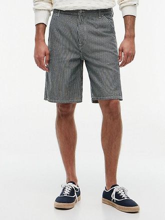 Tommy Hilfiger Stripe Relaxed Denim Shorts