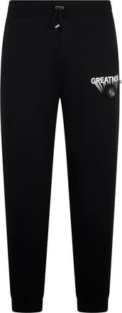 Philipp Plein Pantaloni sportivi con logo - Nero