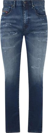 Diesel 2060 D-Strukt Joggjeans - Heren - Skinny Jeans - Blauw - W30 - Katoen - Jeans