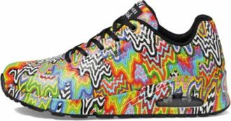 Skechers Uno - Infinite Drip - Dames - Sport - Veelkleurig - Maat: 37 EU Leer