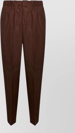 Laneus mens trousers tapered leg back pockets