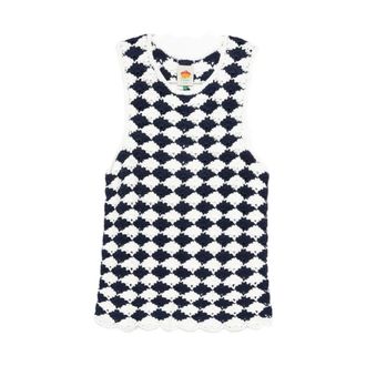 Farm Rio Farm Rio, Tops, Dames, Blauw, M, Sleeveless Top