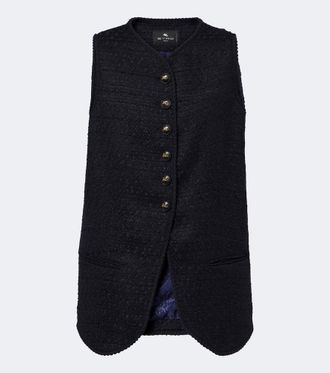 Etro Wool-blend vest
