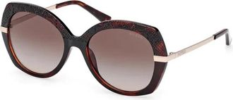Guess Zonnebrillen - Dames - Zonnebrillen - Bruin - 55 MM - Accessoires