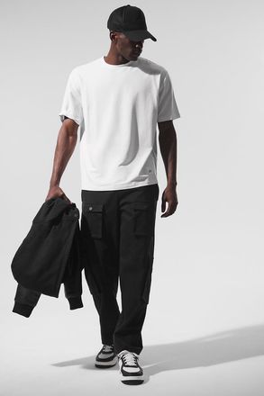 Alo | Northstar Cargo Pants in Black, Size: Medium