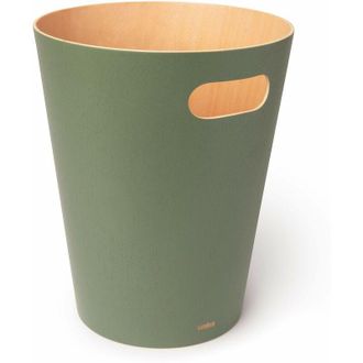 Umbra Woodrow Cestino della spazzatura, capacit&agrave; 7,5 L, Faggio Europeo, Abete