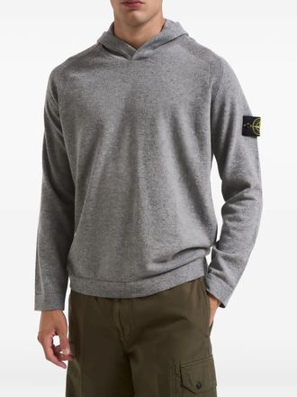 Stone Island Maglione con cappuccio 5100015 - Grigio