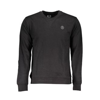 Gian Marco Venturi Black Cotton Men Mens Sweatshirt