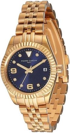 Pierre Cardin Watches, female, Yellow, Size: ONE SIZE Stainless Steel Luxury Dress Watch