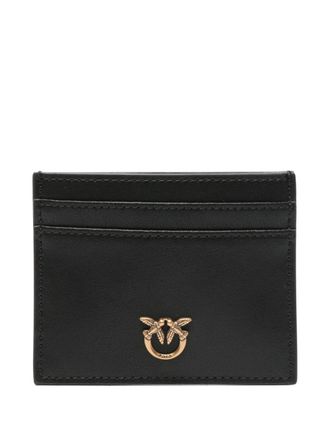 Pinko leather card holder - Black