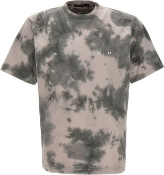 Stampd T-shirt Strike con fantasia tie dye - Toni neutri