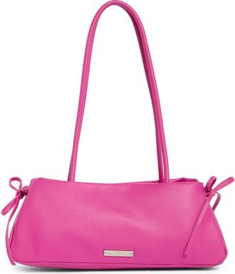 Madden Girl Faux Leather Shoulder Bag in Fuchsia at Nordstrom Rack