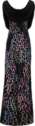 Gemy Maalouf sequin-embellished dress - women - Fabric - 6 - Black