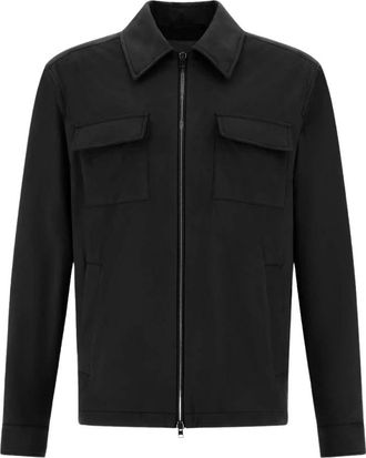 Herno Coats - Heren - Zomerjassen - Zwart - M - Jassen