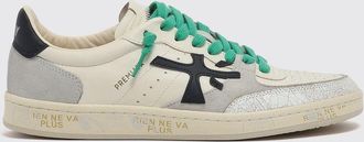 Premiata Clay Suede Trainers with Perforated Toe