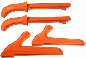 OEM Poussoir De S&eacute;curit&eacute; - Plastique Abs - Pour Scie &Agrave; Table Et D&eacute;gauchisseuse - 4 Pi&egrave;ces