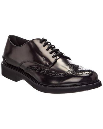Tod's Tods All Bucature Semiformale Leather Oxford
