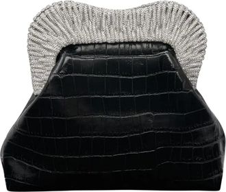 Twentyfourhaitch Clutch Tyrene - Bags - Mujer - Negro - ONE SIZE