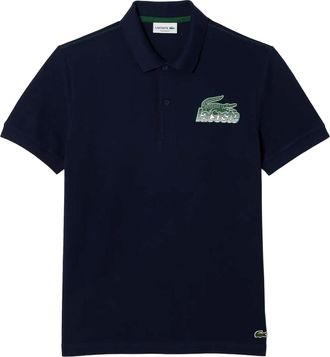 Lacoste Herenpolo met korte mouwen (Blauw)