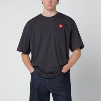 The North Face T-shirt nera con patch logo