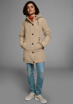 Kangaroos KangaROOS mit Kapuze f&uuml;r die kalte Jahreszeit, aus leichtem Webstoff, modisch