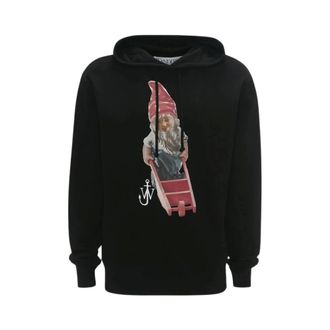 J.W.Anderson Heren, Sweatshirts & Hoodies, Zwart, Maat: M Katoen