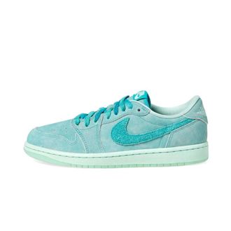 Nike Jordan 1 Retro Low OG Washed Teal - Dames - Sport - Groen - Maat: 36 1/2 EU Su&egrave;de