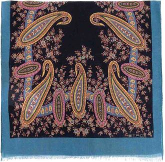 Etro Paisley press scarf