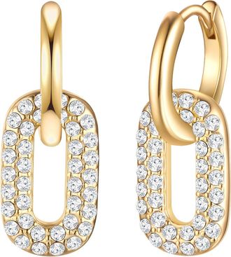 Lulu & Jane Womens luluandjane Female Metal (Alloy) Earring - Gold - One Size