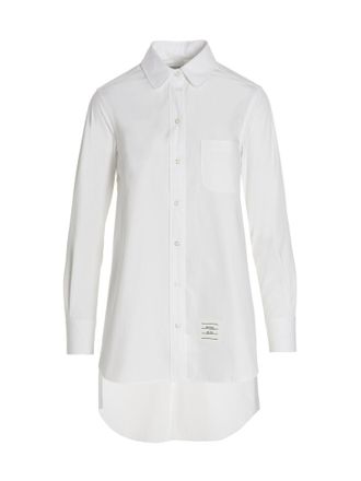 Thom Browne White Cotton Womens Blouse