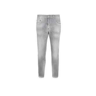 Dsquared2 Skater Jeans - male - Dsquared2 - Slim Fit Jeans - Gray - XL - Jeans