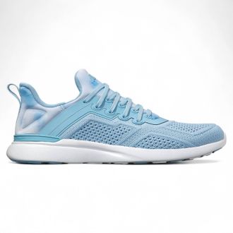 Athletic Propulsion Labs Mens Techloom Tracer Shoes In Ice Blue / White / Tie Dye