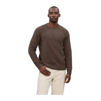 Selected Slhross Sweater - Heren - Sweatshirts & Hoodies - Bruin - Maat: L