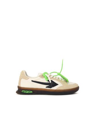 Off-white Scarpe da ginnastica in pelle scamosciata bianca End Of Play Off White