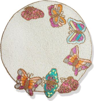 Tiramisu Flutter Garden Beaded Placemat