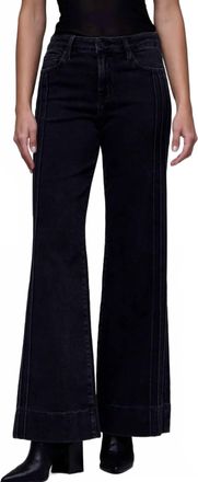 Hidden Jeans Happi Mid Rise Comfort Flare Jeans In Charcoal