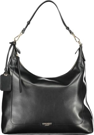 Twinset Hobo Tas - Dames - Schoudertassen - Zwart - ONE Size - Tassen