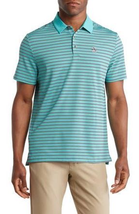 Original Penguin Yarn Dye Stripe Heritage Polo in Baltic at Nordstrom Rack, Size Xx-Large