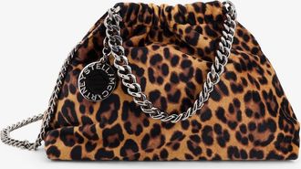Stella McCartney Borsa a tracolla Falabella Mini in velluto con motivo leopardato - STELLA MCCARTNEY - gender_Woman