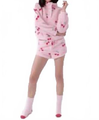 PJ Salvage Cherry Shorts In Pink