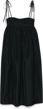 Cecilie Bahnsen Abito lungo Alena - Nero