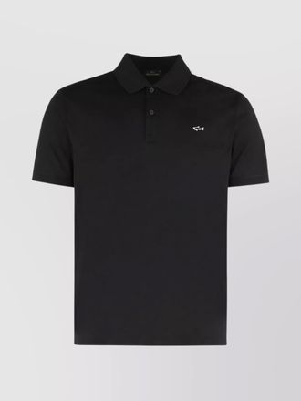 Paul & Shark cotton piqu&eacute; short-sleeve polo shirt