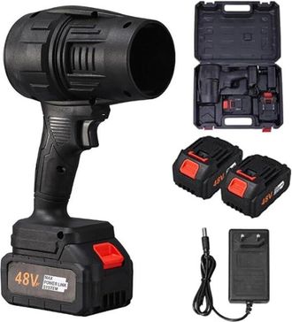 OEM [nunca Usado] Soplador Turbo De Chorro, Soplador De Aire Inal&aacute;mbrico Superpotente, Soplador De Hojas Inal&aacute;mbrico De 32000 Rpm Con 2 Bater&iacute;as