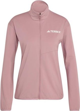 ADIDAS TERREX MT ClimaWarm T Fullzip Fleece Fleecejacke f&uuml;r Damen | rosa